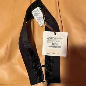 Max Mara Black Collar Cuff One Size NWT $395